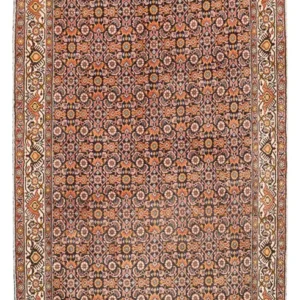 Løper Orientalsk teppe - 200 x 100 cm - mørk beige