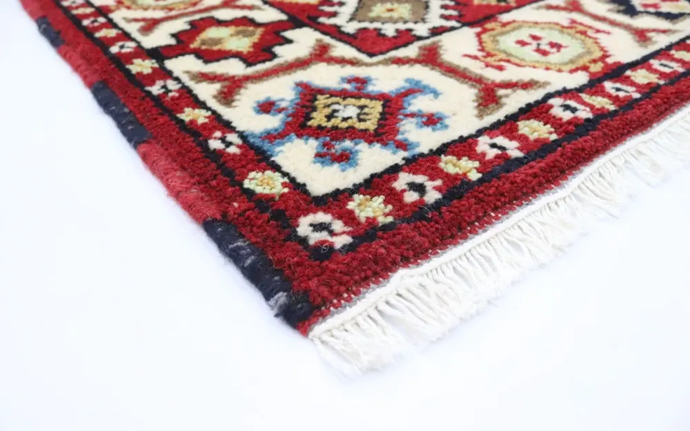 Løper Orientalsk teppe - 250 x 85 cm - rød