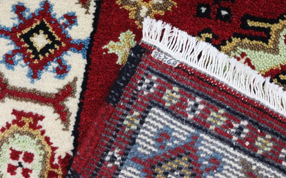 Løper Orientalsk teppe - 250 x 85 cm - rød