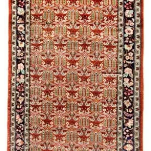 Løper Orientalsk teppe - 263 x 76 cm - rød