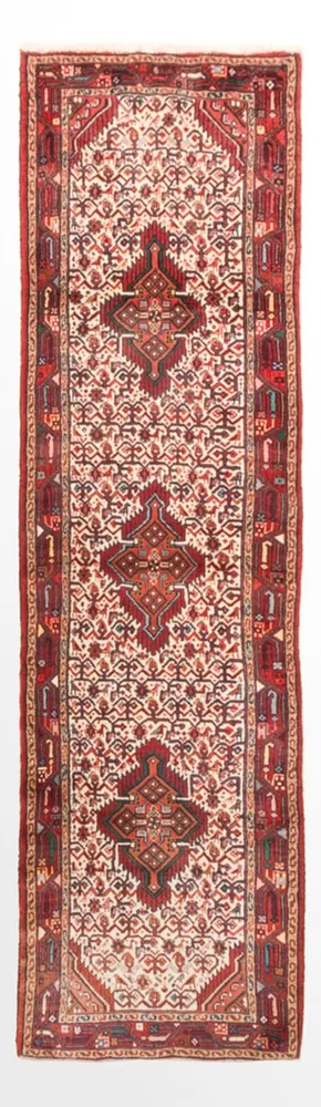 Løper Orientalsk teppe - 277 x 81 cm - lys rød