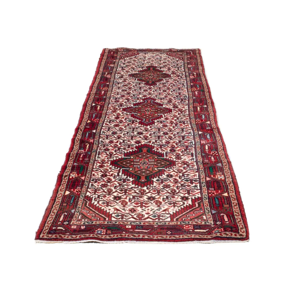 Løper Orientalsk teppe - 277 x 81 cm - lys rød