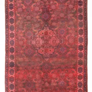 Løper Orientalsk teppe - 323 x 115 cm - rød