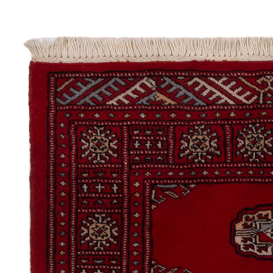 Løper Pakistan teppe - 182 x 80 cm - rød