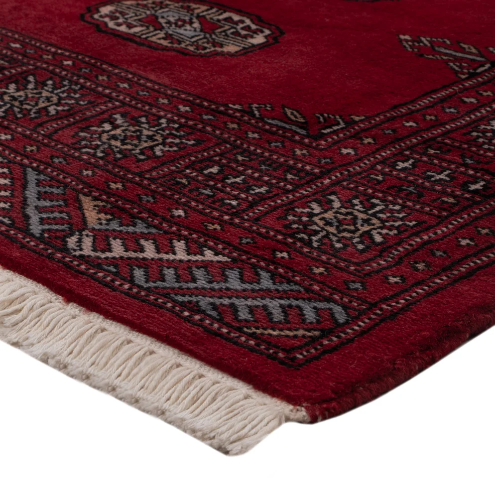 Løper Pakistan teppe - 182 x 80 cm - rød