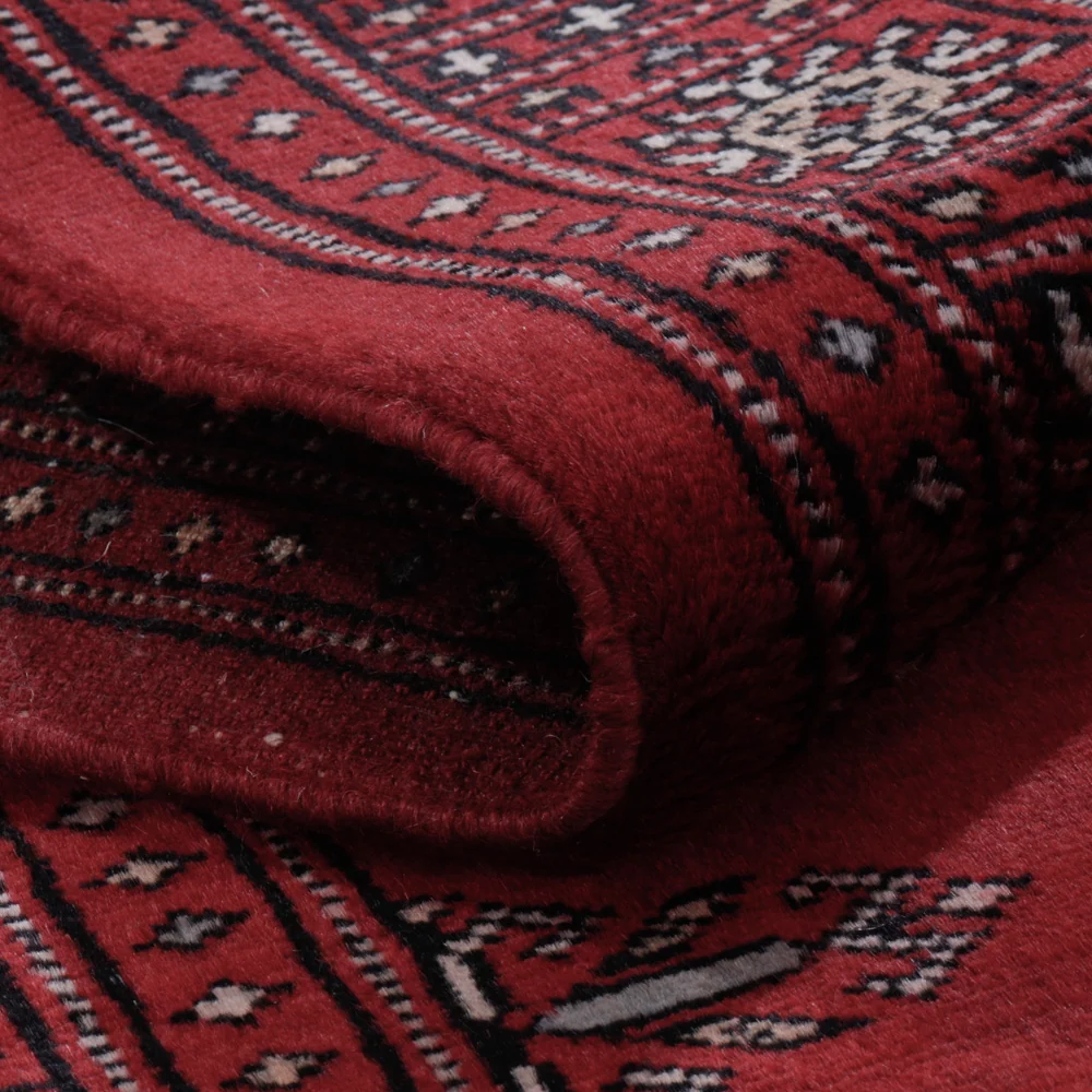 Løper Pakistan teppe - 182 x 80 cm - rød