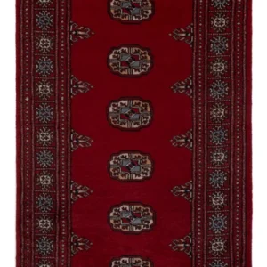 Løper Pakistan teppe - 186 x 75 cm - rød