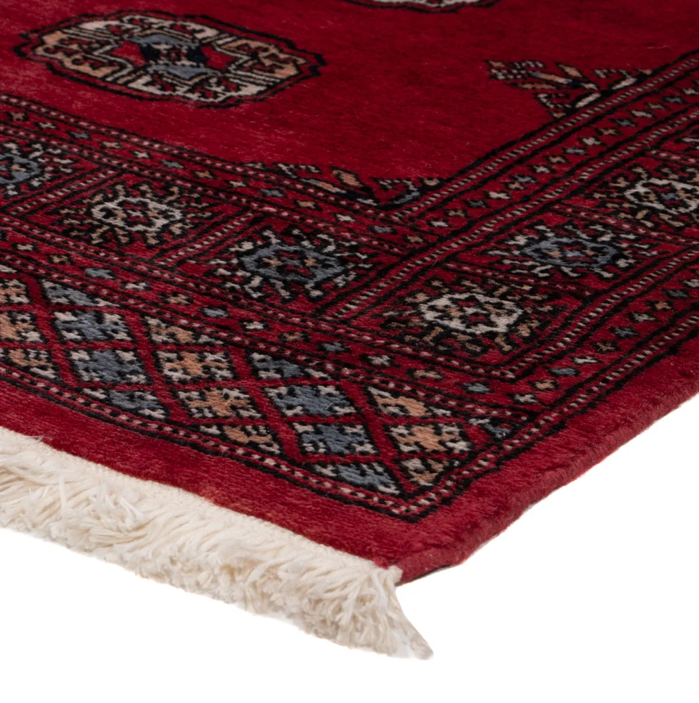 Løper Pakistan teppe - 186 x 75 cm - rød