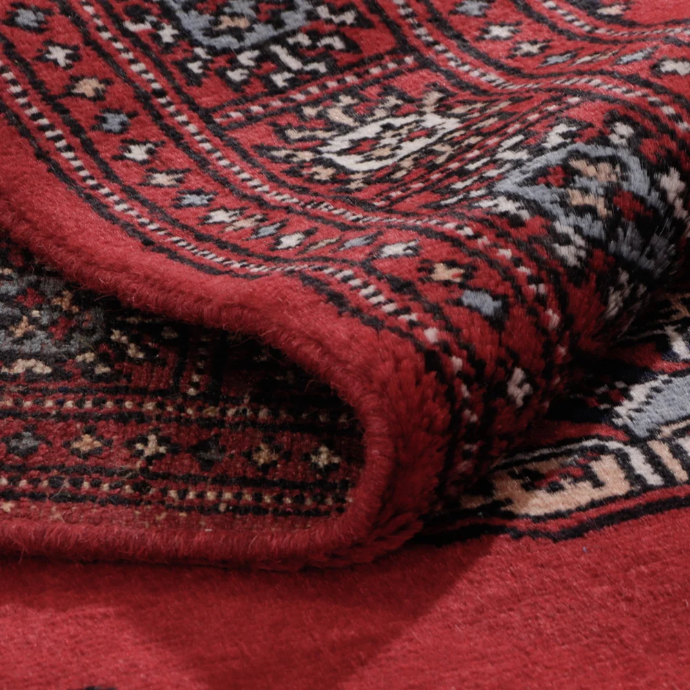 Løper Pakistan teppe - 186 x 75 cm - rød