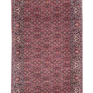 Løper Persisk teppe - Bijar - 193 x 76 cm - rød