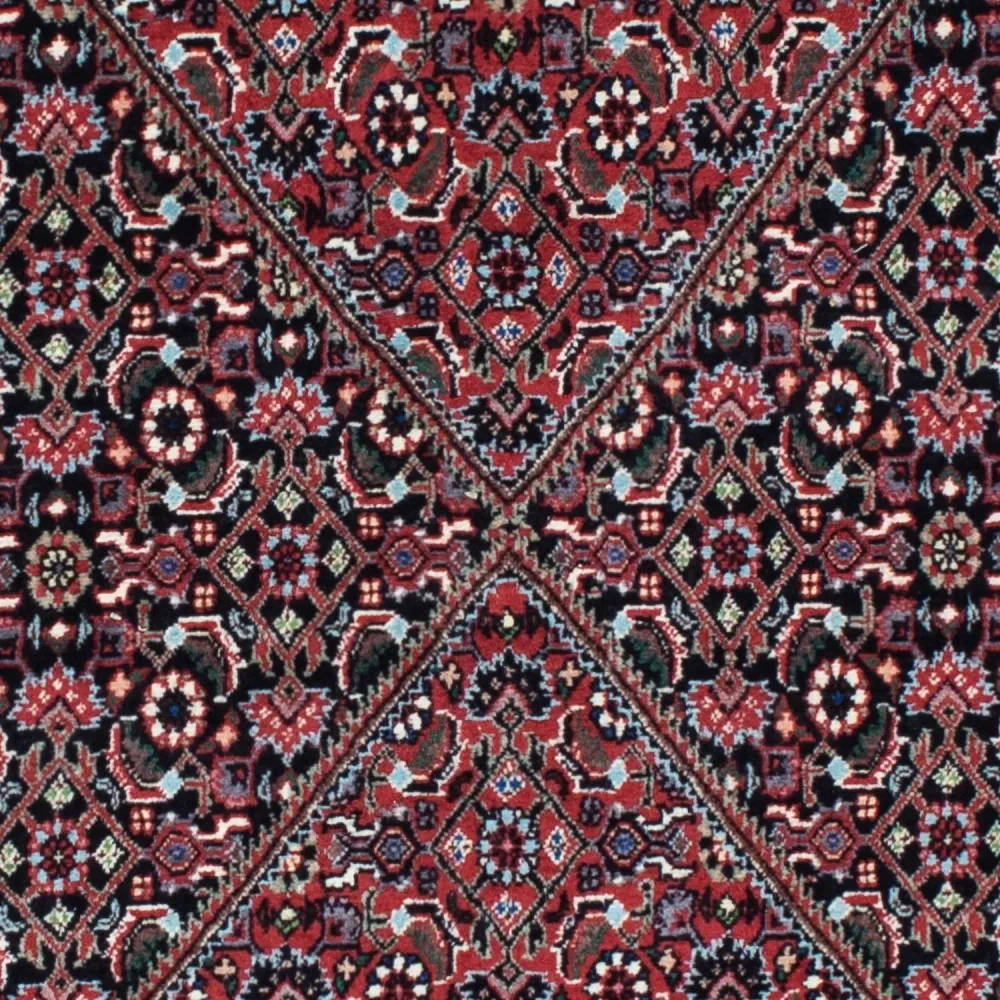 Løper Persisk teppe - Bijar - 205 x 73 cm - mørkeblå