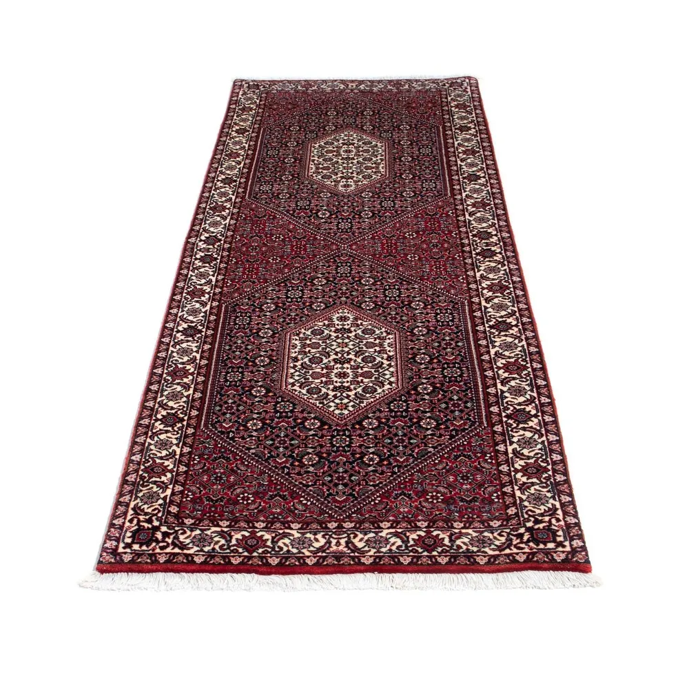 Løper Persisk teppe - Bijar - 223 x 73 cm - rød