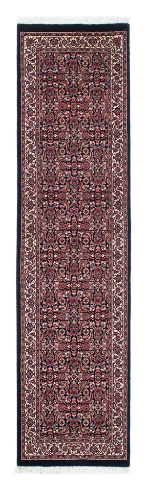 Løper Persisk teppe - Bijar - 225 x 61 cm - mørkeblå