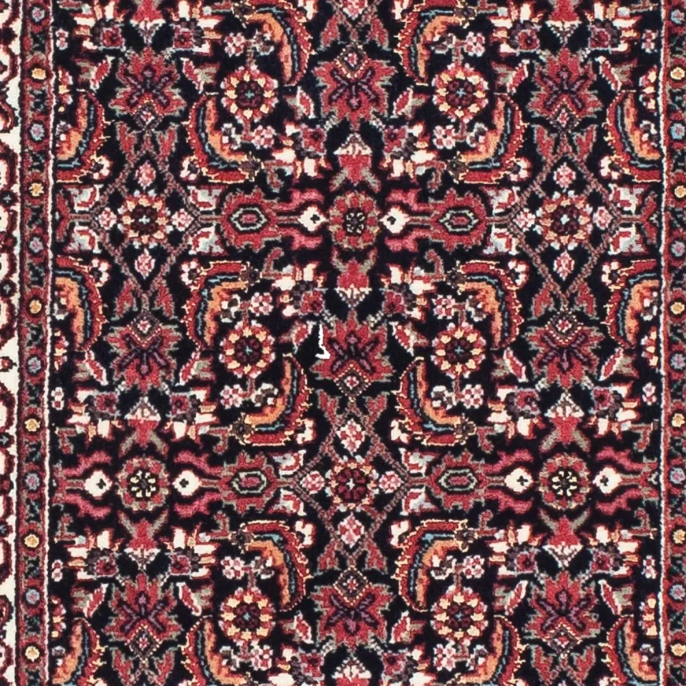 Løper Persisk teppe - Bijar - 225 x 61 cm - mørkeblå
