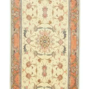 Løper Persisk teppe - Bijar - 294 x 87 cm - beige