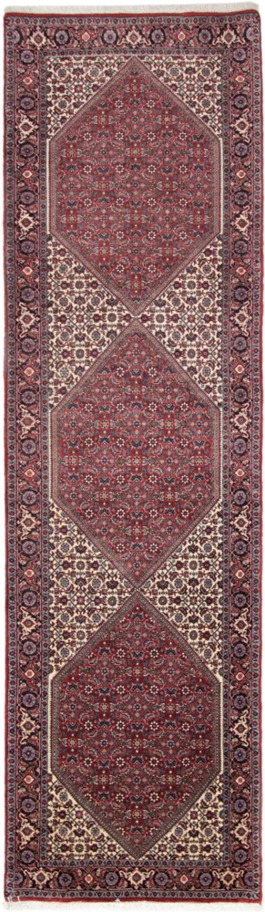 Løper Persisk teppe - Bijar - 295 x 88 cm - rust