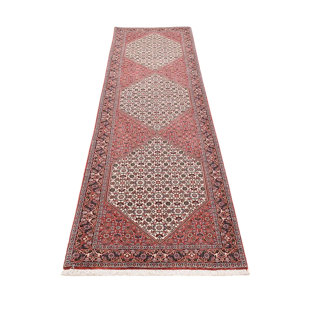 Løper Persisk teppe - Bijar - 297 x 85 cm - rust