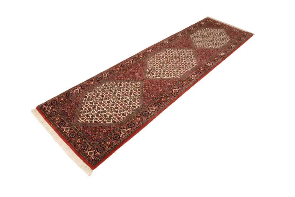 Løper Persisk teppe - Bijar - 300 x 85 cm - rust
