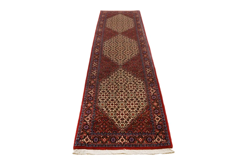 Løper Persisk teppe - Bijar - 300 x 88 cm - rust
