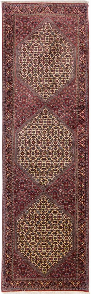 Løper Persisk teppe - Bijar - 300 x 88 cm - rust
