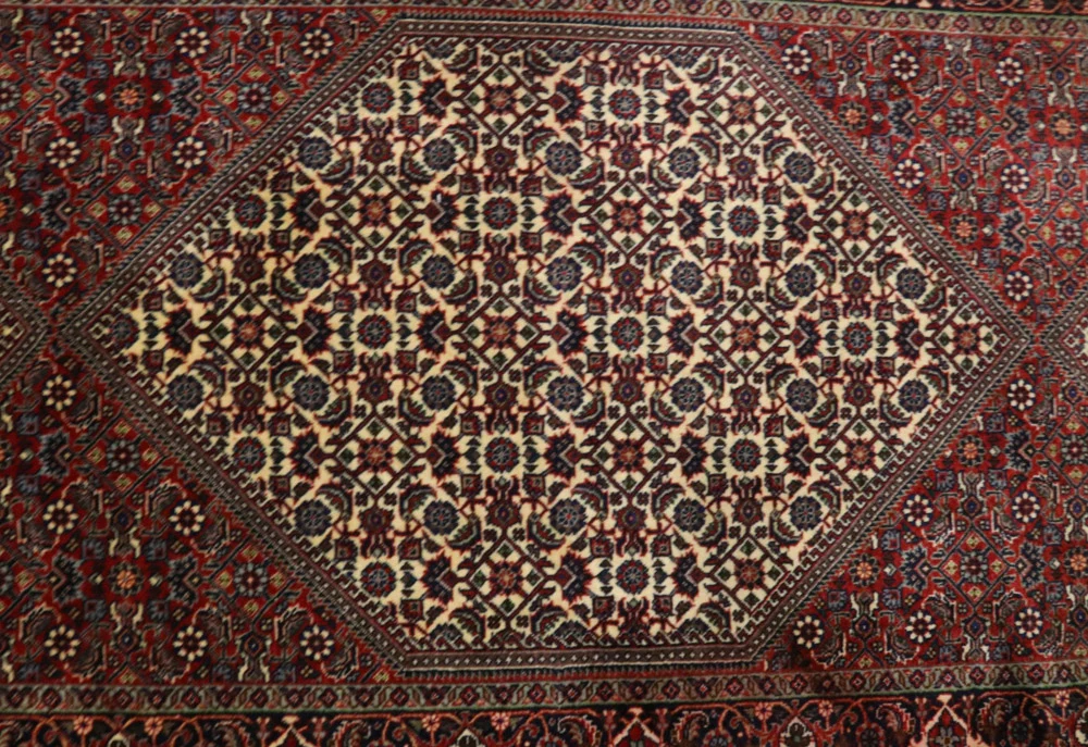 Løper Persisk teppe - Bijar - 300 x 88 cm - rust