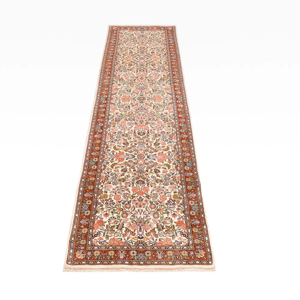 Løper Persisk teppe - Bijar - 308 x 74 cm - beige
