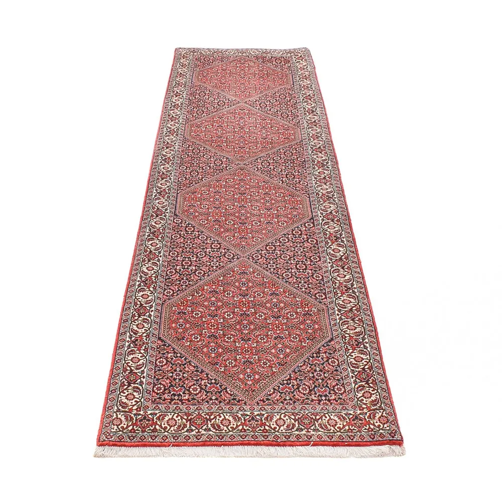 Løper Persisk teppe - Bijar - 309 x 83 cm - rust