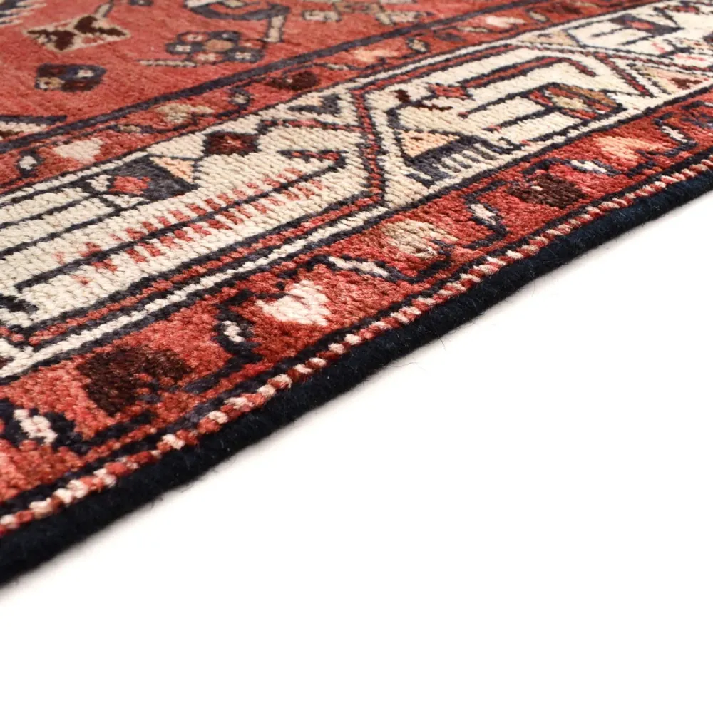 Løper Persisk teppe - Bijar - 406 x 100 cm - terrakotta