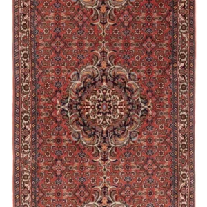 Løper Persisk teppe - Bijar - Royal - 203 x 75 cm - rød