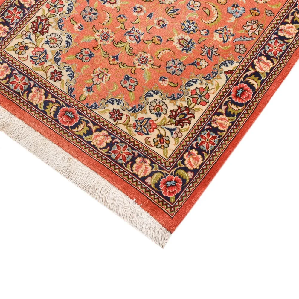 Løper Persisk teppe - Ghom - 195 x 71 cm - oransje