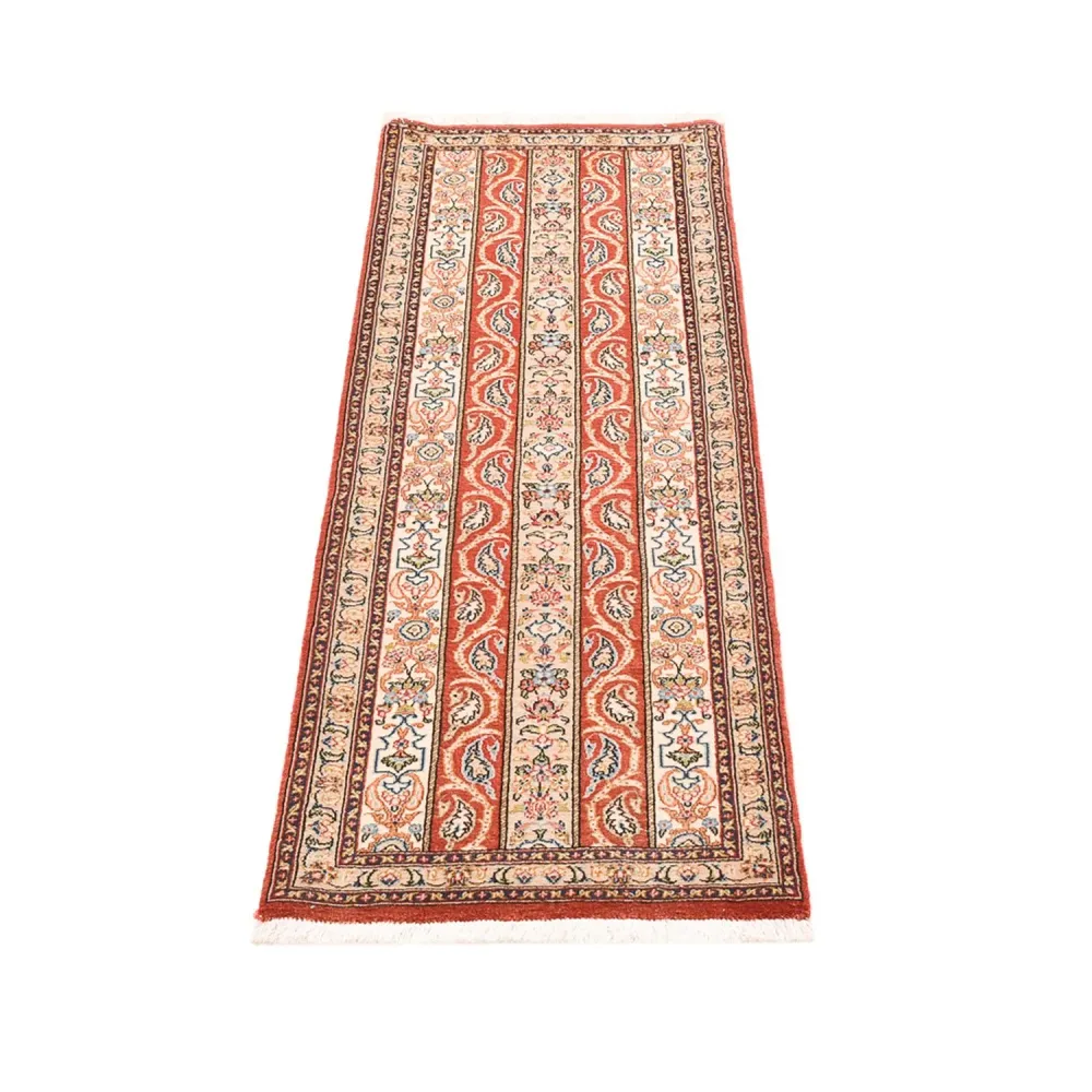 Løper Persisk teppe - Ghom - Royal - 151 x 52 cm - mørk beige