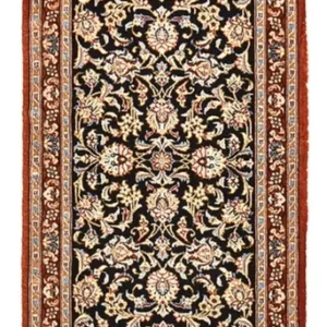 Løper Persisk teppe - Ghom - Royal - 155 x 55 cm - mørkeblå
