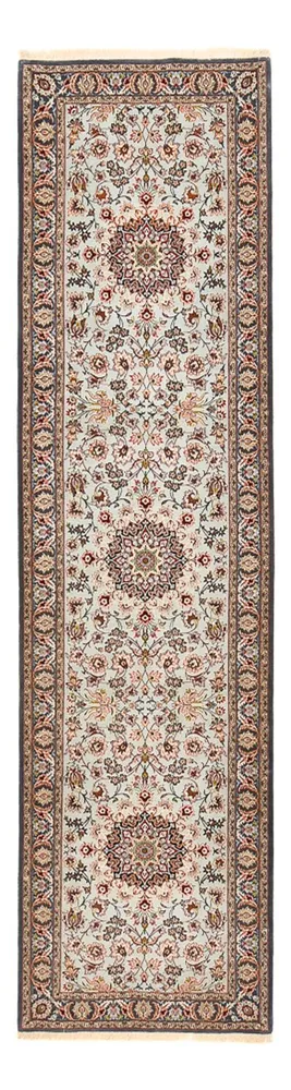 Løper Persisk teppe - Isfahan - premium - 313 x 83 cm - rust