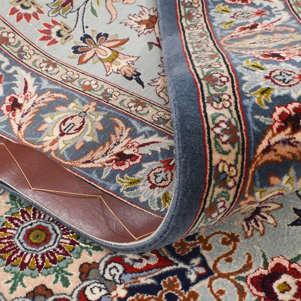 Løper Persisk teppe - Isfahan - premium - 313 x 83 cm - rust