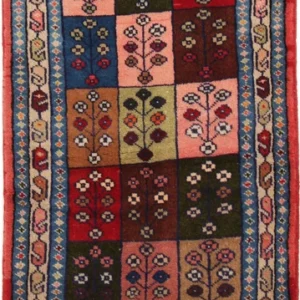 Løper Persisk teppe - klassisk - 185 x 65 cm - flerfarget