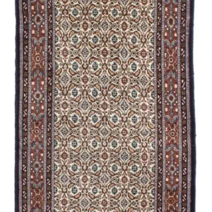 Løper Persisk teppe - klassisk - 191 x 74 cm - beige