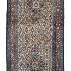 Løper Persisk teppe - klassisk - 191 x 80 cm - beige