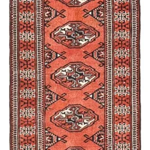 Løper Persisk teppe - klassisk - 196 x 57 cm - rød