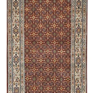 Løper Persisk teppe - klassisk - 200 x 79 cm - lys rød