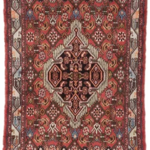 Løper Persisk teppe - klassisk - 200 x 80 cm - rust