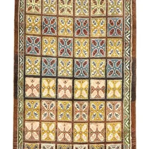 Løper Persisk teppe - klassisk - 202 x 67 cm - lysegrønn