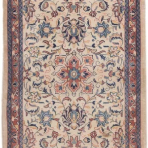 Løper Persisk teppe - klassisk - 210 x 82 cm - krem