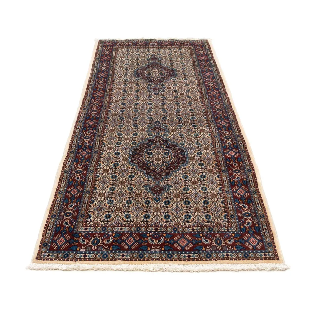 Løper Persisk teppe - klassisk - 234 x 81 cm - beige