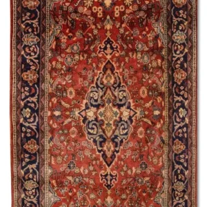 Løper Persisk teppe - klassisk - 237 x 108 cm - rød