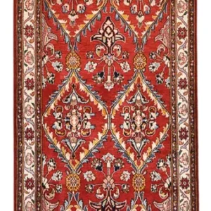 Løper Persisk teppe - klassisk - 276 x 93 cm - rød