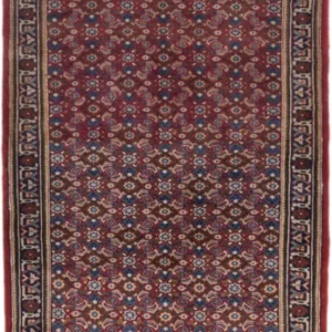 Løper Persisk teppe - klassisk - 276 x 95 cm - rust