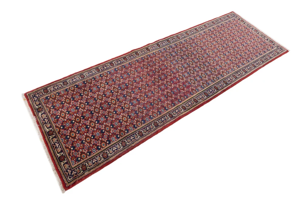 Løper Persisk teppe - klassisk - 276 x 95 cm - rust