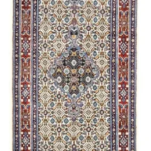 Løper Persisk teppe - klassisk - 289 x 80 cm - beige