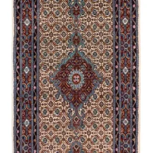 Løper Persisk teppe - klassisk - 295 x 77 cm - beige