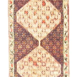 Løper Persisk teppe - klassisk - 300 x 75 cm - beige